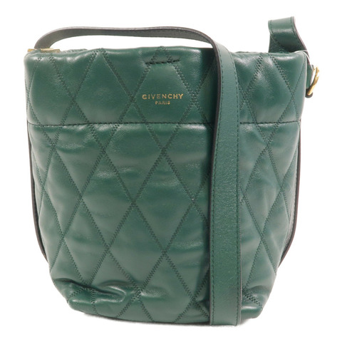 GIVENCHY 牛皮皮革Mini GV Bucket Bag肩背袋