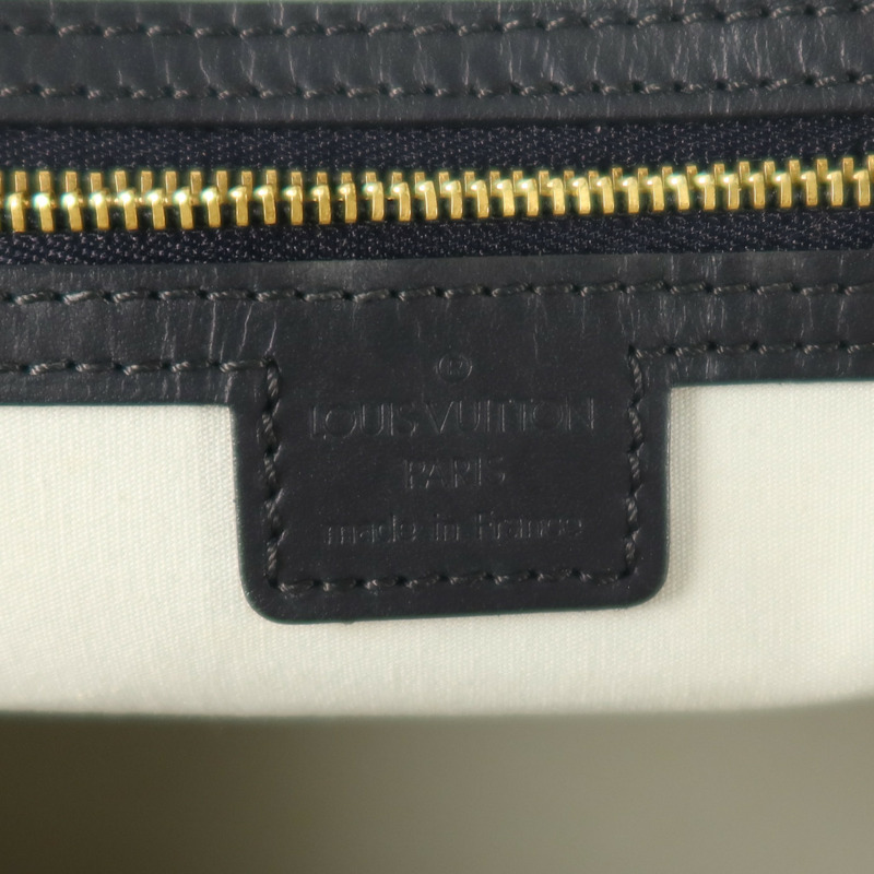 LOUIS VUITTON Monogram Mini Lin Alma Haut金扣手挽袋-5
