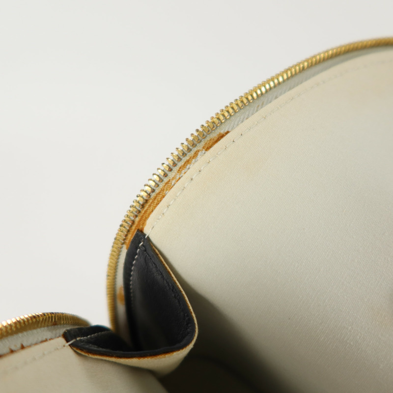 LOUIS VUITTON Monogram Mini Lin Alma Haut金扣手挽袋-17