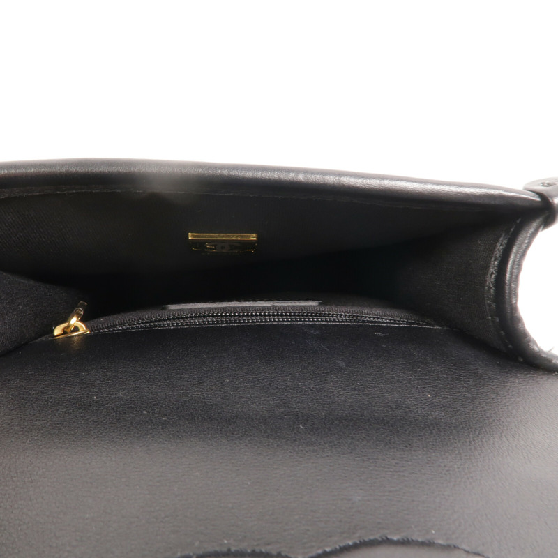 CHANEL Tweed/牛皮皮革Small Flap Bag With Top Handle鏈帶手挽肩背兩用袋-4