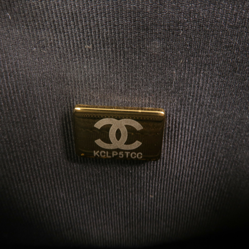 CHANEL Tweed/牛皮皮革Small Flap Bag With Top Handle鏈帶手挽肩背兩用袋-8