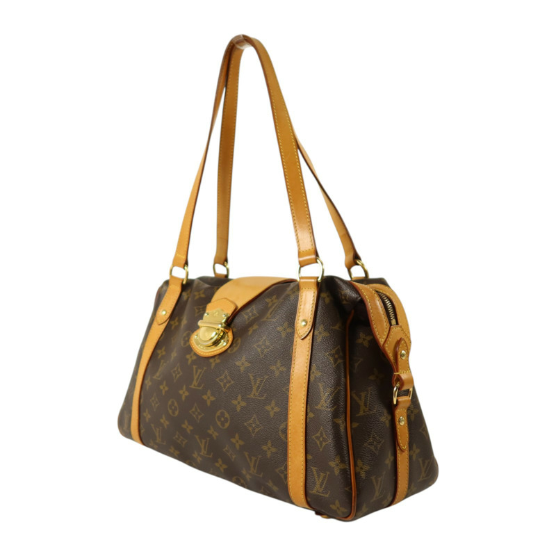 LOUIS VUITTON Monogram Stresa PM金扣肩背袋-2