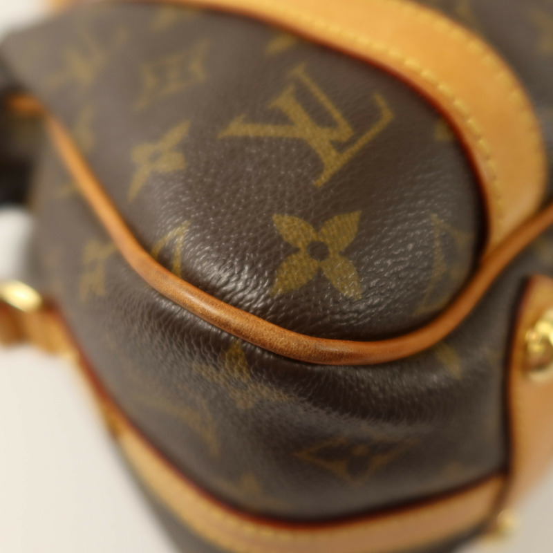 LOUIS VUITTON Monogram Stresa PM金扣肩背袋-10