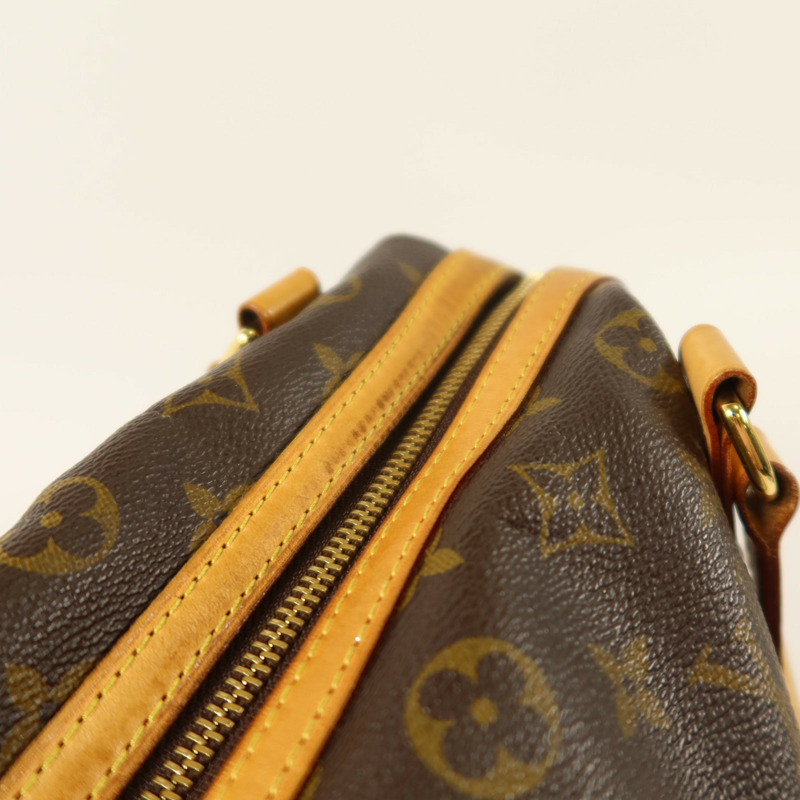 LOUIS VUITTON Monogram Stresa PM金扣肩背袋-15