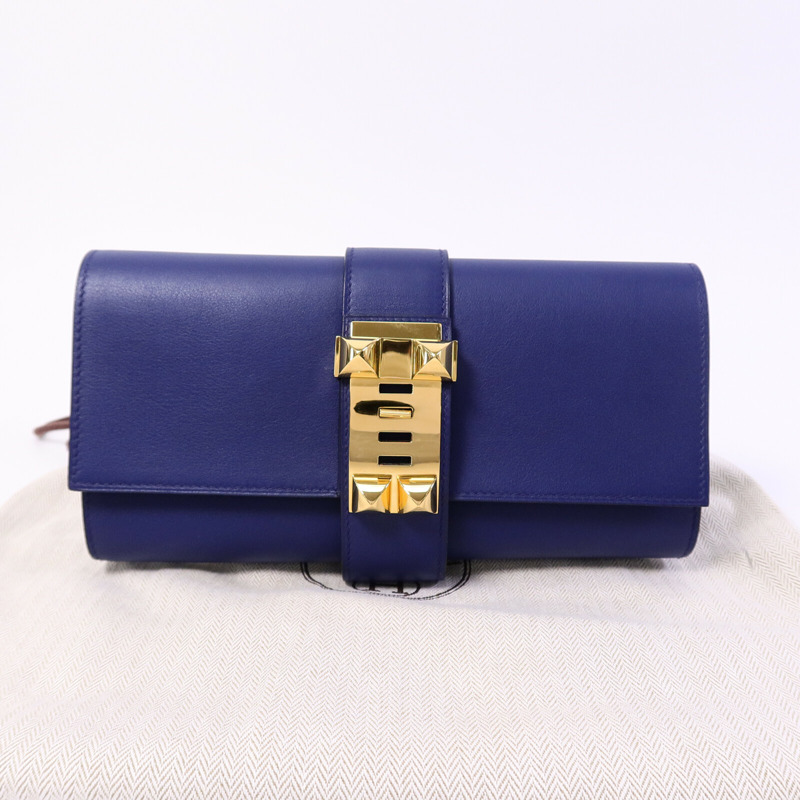 HERMES Swift皮革Medor Clutch手拿包-4