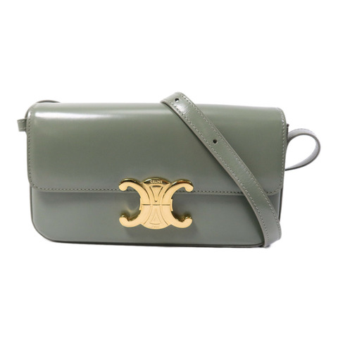CELINE 牛皮皮革Claude肩背袋