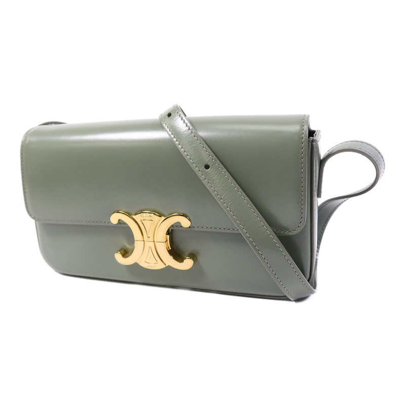CELINE 牛皮皮革Claude肩背袋-2