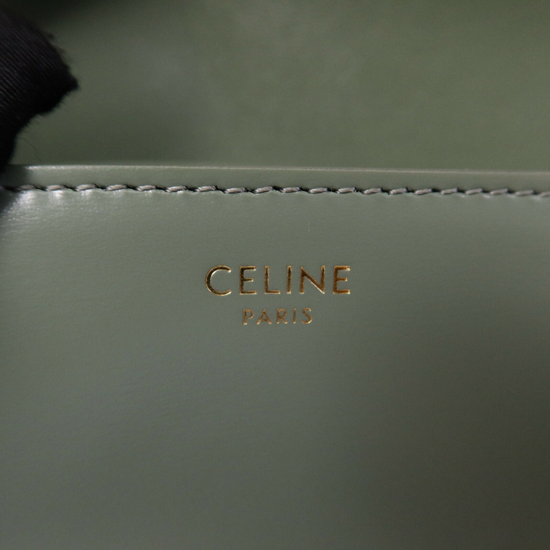 CELINE 牛皮皮革Claude肩背袋-5