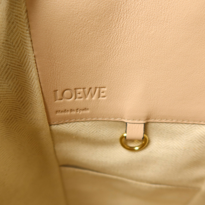 LOEWE 牛皮皮革Hammock Small金扣手挽肩背兩用袋-5