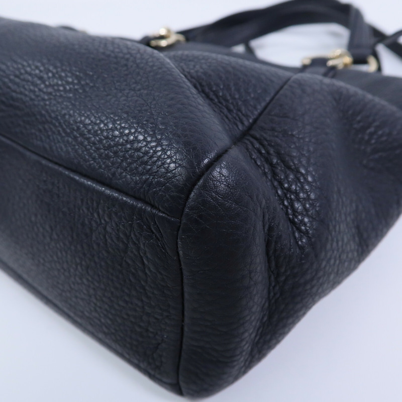 COACH 牛皮皮革Shoulder Bag手挽肩背兩用袋-10