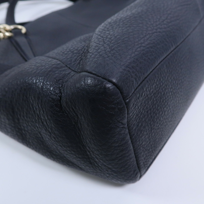 COACH 牛皮皮革Shoulder Bag手挽肩背兩用袋-11