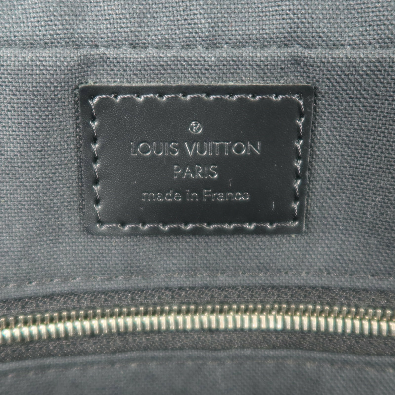LOUIS VUITTON Damier Graphite Damier Graphite銀扣公事包-5
