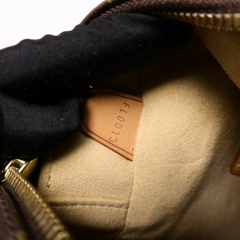 LOUIS VUITTON Monogram Cite GM金扣肩背袋棕色-7