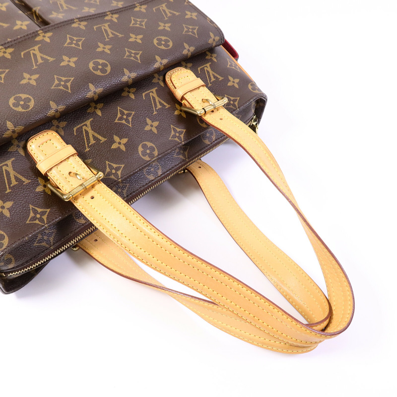 LOUIS VUITTON Monogram Multipli Cite金扣肩背袋-8