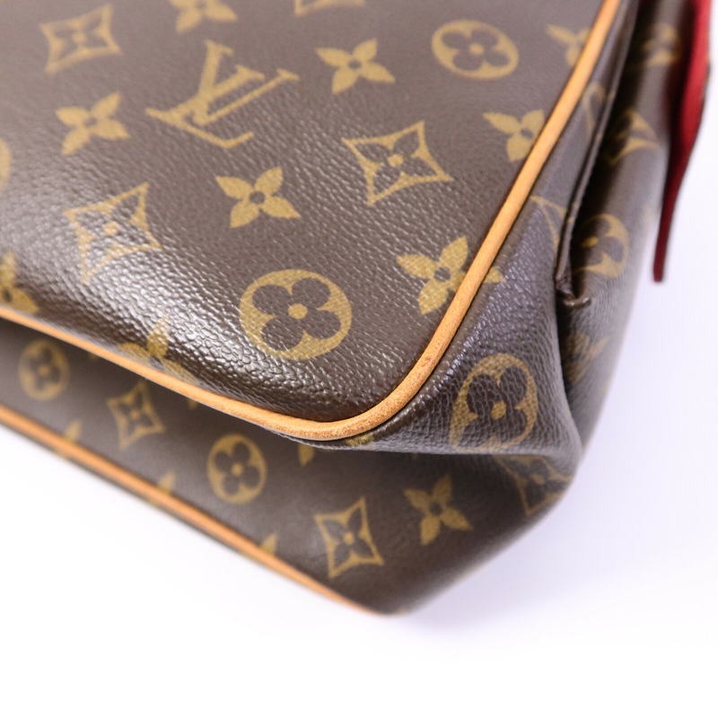 LOUIS VUITTON Monogram Multipli Cite金扣肩背袋-10