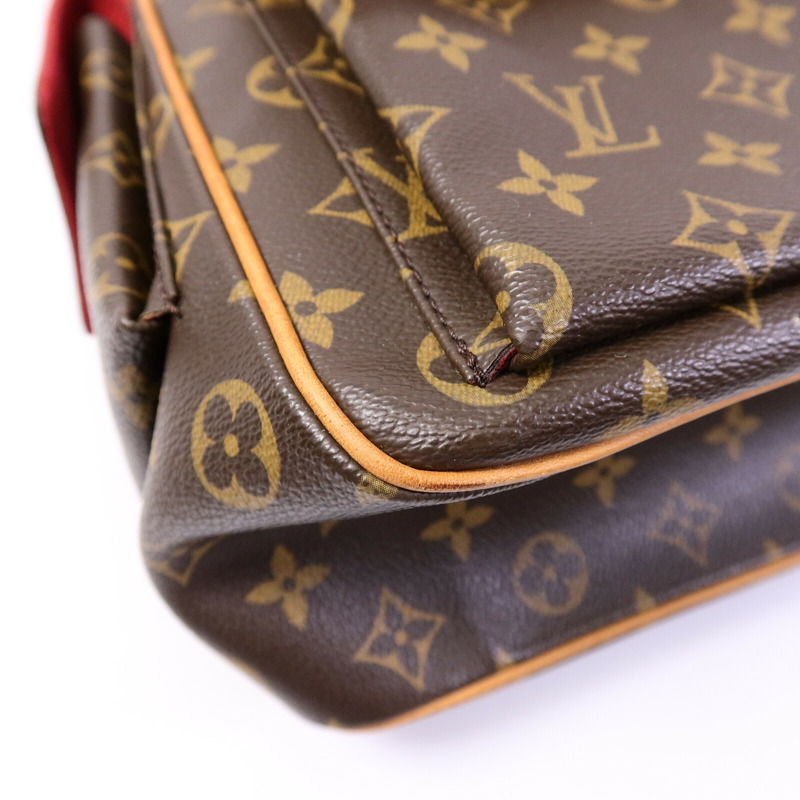 LOUIS VUITTON Monogram Multipli Cite金扣肩背袋-12