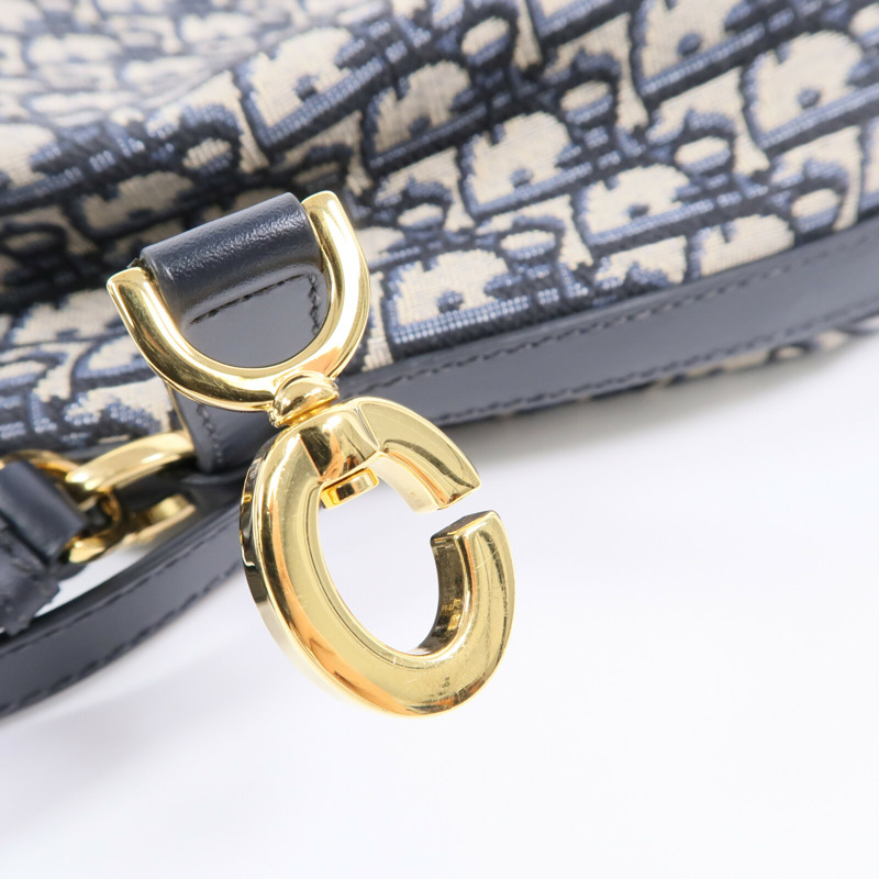 Dior 帆布/牛皮皮革C'est Dior Medium手挽肩背兩用袋-14
