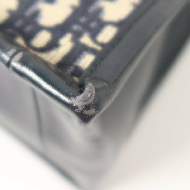 Dior Oblique帆布Book Tote金扣手挽肩背兩用袋-11