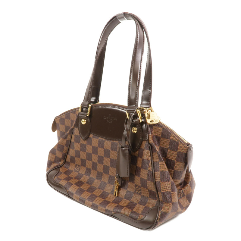 LOUIS VUITTON Damier Figheri PM肩背袋-2