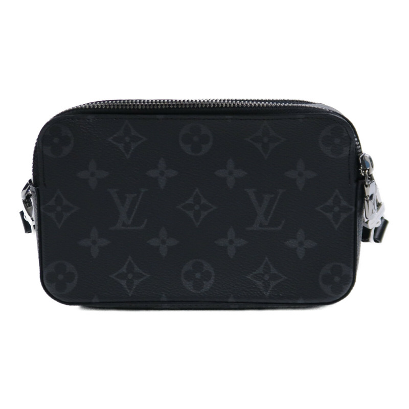 LOUIS VUITTON Monogram Eclipse Alpha肩背袋-1