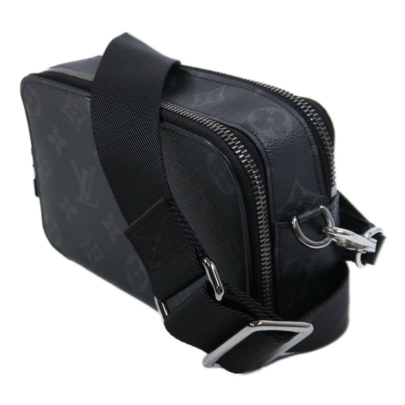 LOUIS VUITTON Monogram Eclipse Alpha肩背袋-2
