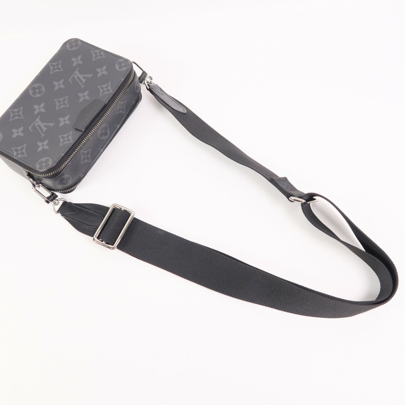 LOUIS VUITTON Monogram Eclipse Alpha肩背袋-8