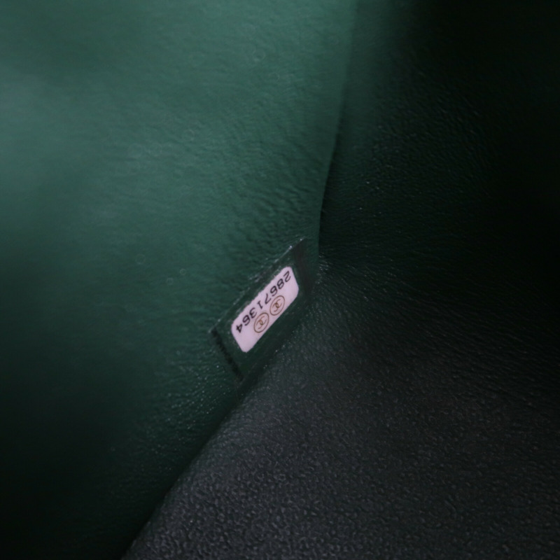 CHANEL 羊皮皮革Mini Classic 17鏈帶肩背袋-7