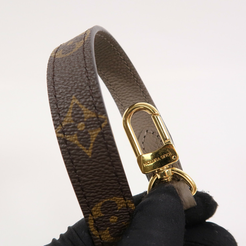 LOUIS VUITTON Monogram/牛皮皮革Neverfull Bandouliere Inside Out BB手挽肩背兩用袋-5