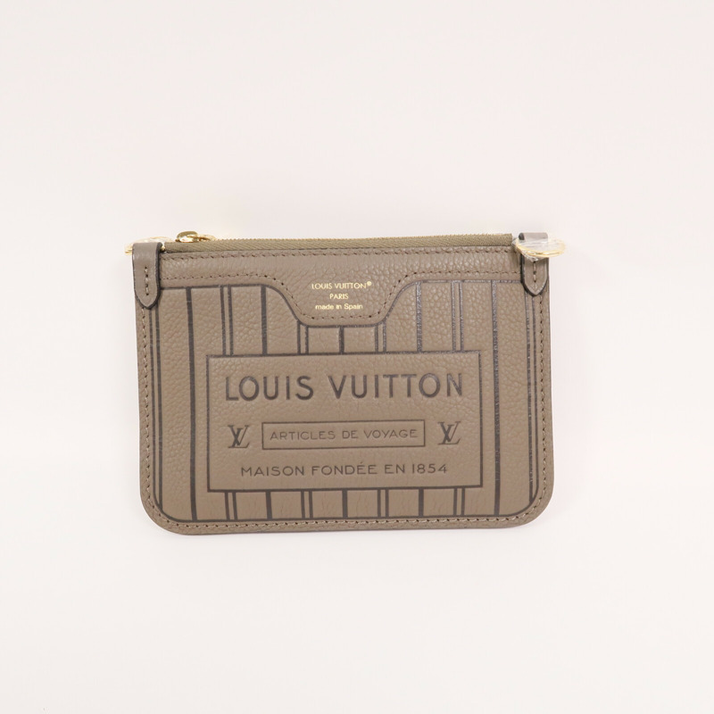 LOUIS VUITTON Monogram/牛皮皮革Neverfull Bandouliere Inside Out BB手挽肩背兩用袋-11