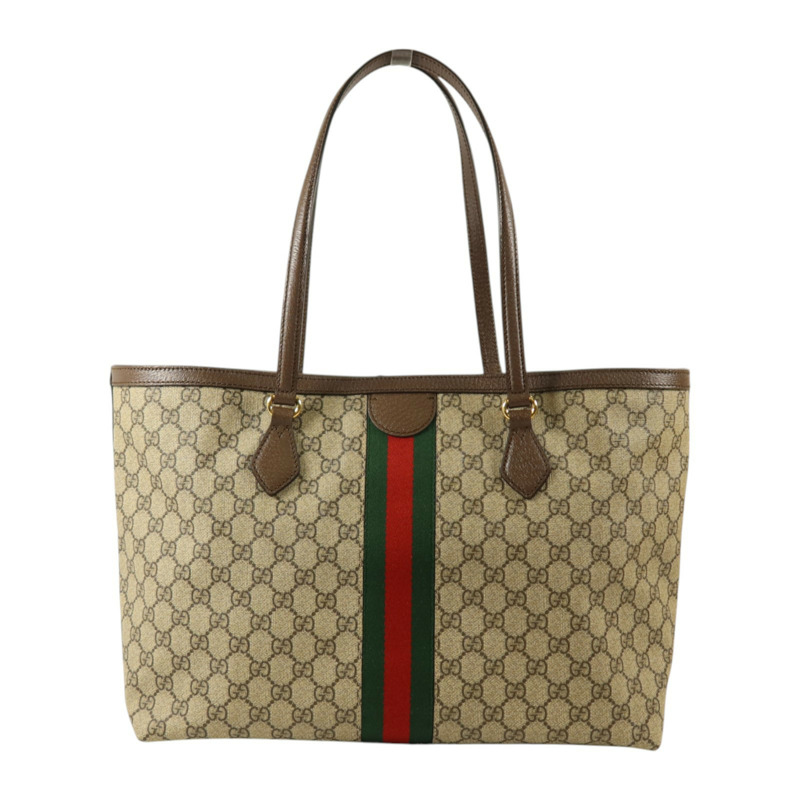 GUCCI 塗層帆布Ophidia GG Medium金扣肩背袋-1