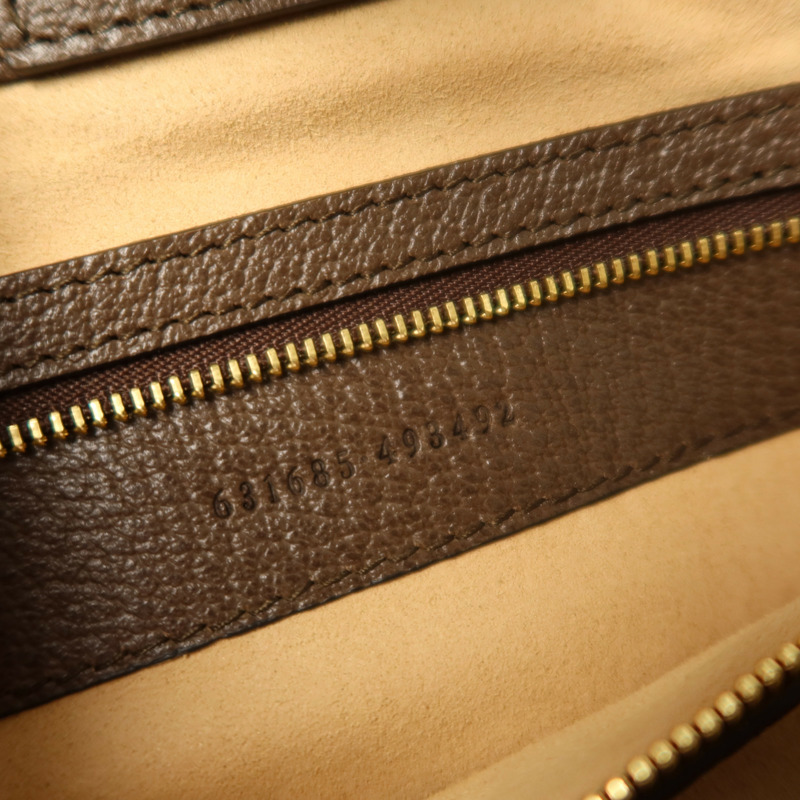 GUCCI 塗層帆布Ophidia GG Medium金扣肩背袋-6