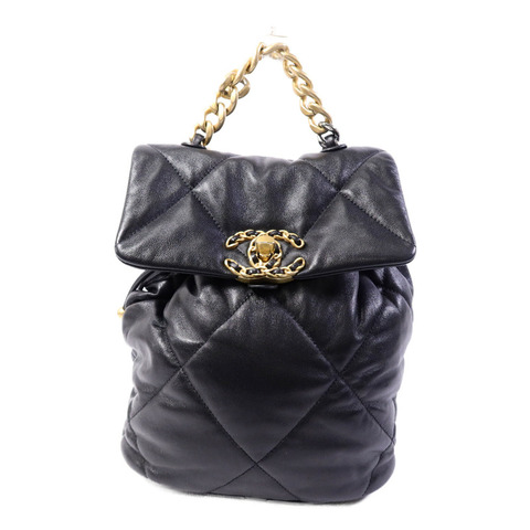 CHANEL 羊皮皮革Chanel 19 Backpack背包