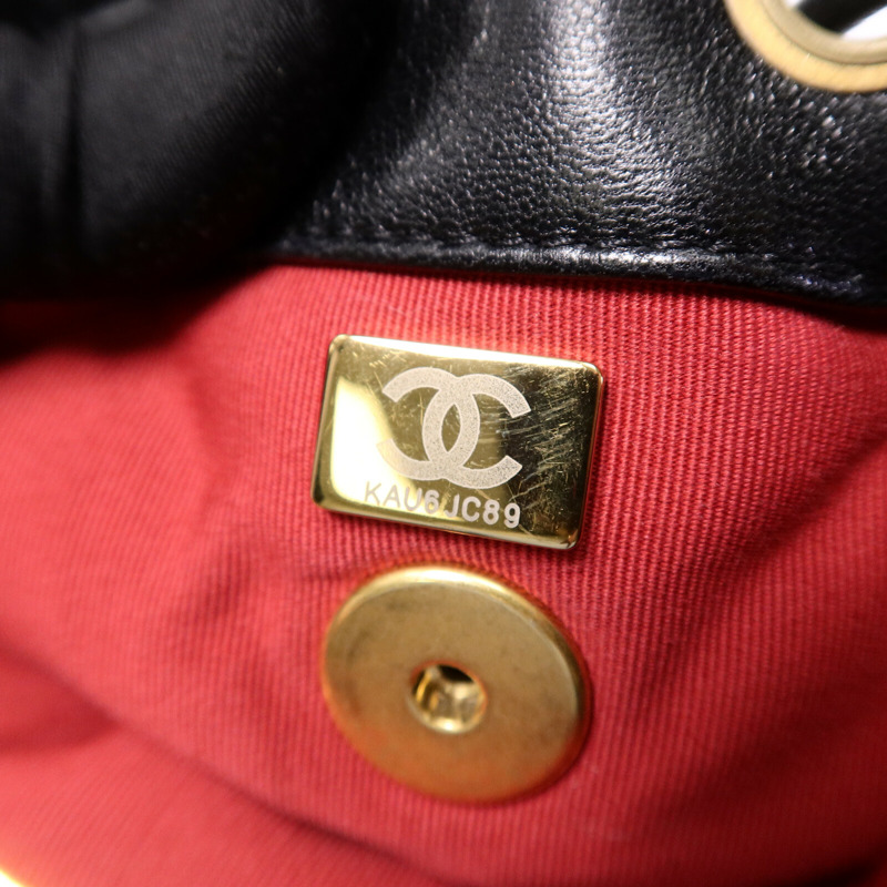 CHANEL 羊皮皮革Chanel 19 Backpack背包-7