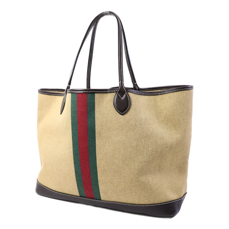 GUCCI 帆布Ophidia Large Tote肩背袋-2