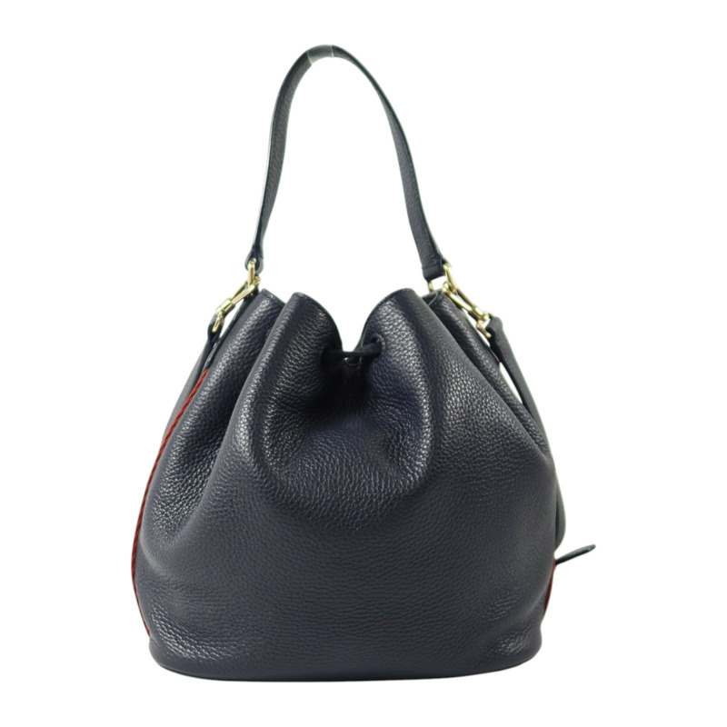 BALLY 牛皮皮革2Way Shoulder Bag金扣手挽肩背兩用袋-1