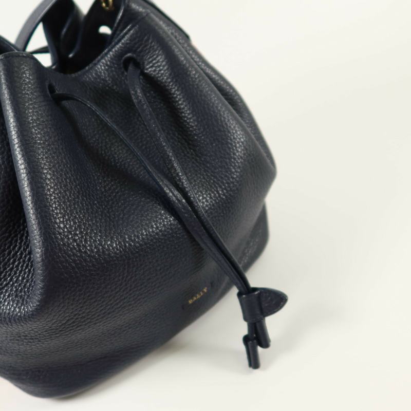 BALLY 牛皮皮革2Way Shoulder Bag金扣手挽肩背兩用袋-7