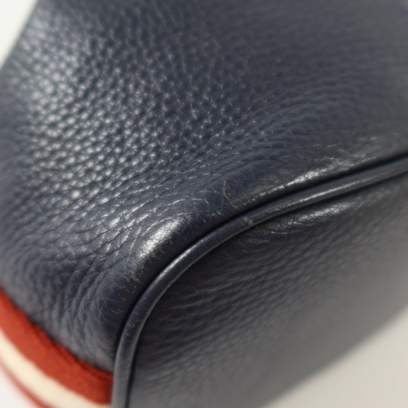 BALLY 牛皮皮革2Way Shoulder Bag金扣手挽肩背兩用袋-9