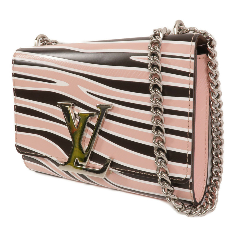 LOUIS VUITTON Epi Louise MM鏈帶肩背袋-2