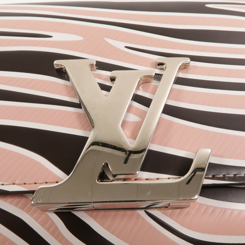 LOUIS VUITTON Epi Louise MM鏈帶肩背袋-5