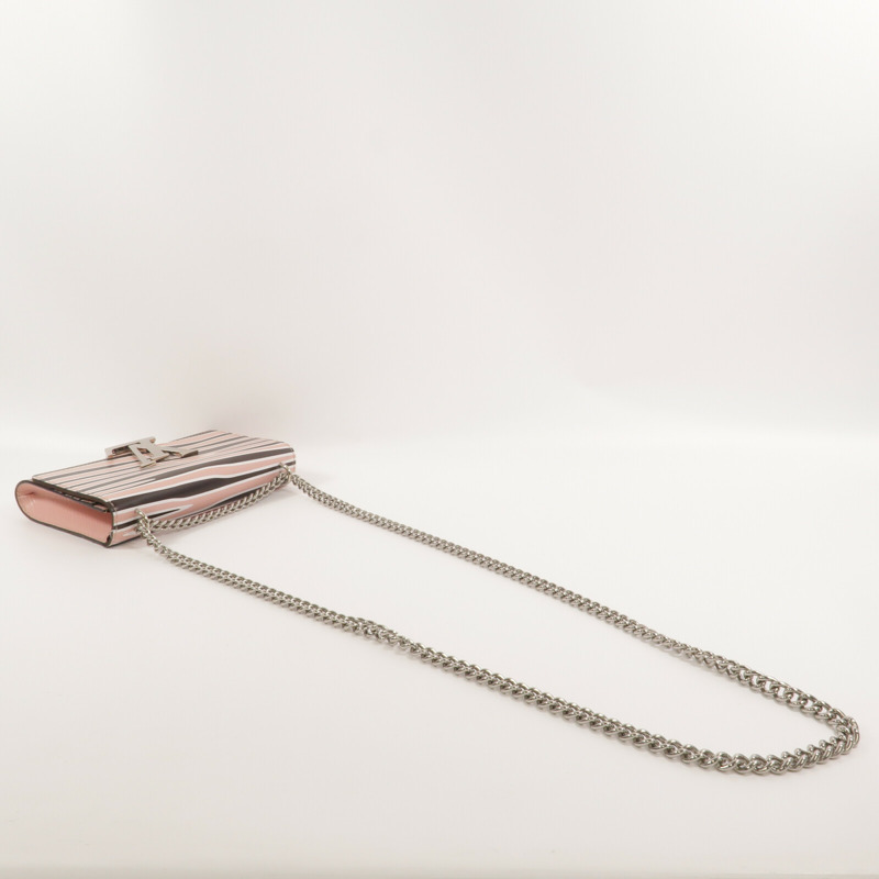LOUIS VUITTON Epi Louise MM鏈帶肩背袋-8