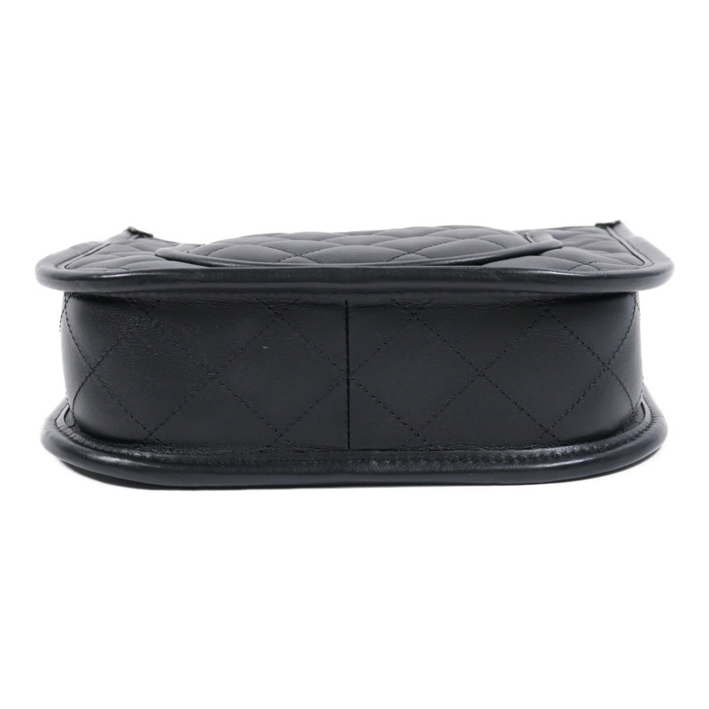 CHANEL 牛皮皮革24S Hobo鏈帶肩背袋-3