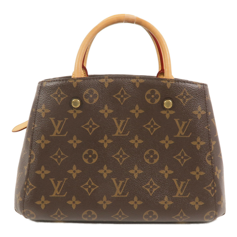 LOUIS VUITTON Monogram Montaigne BB手挽肩背兩用袋-1