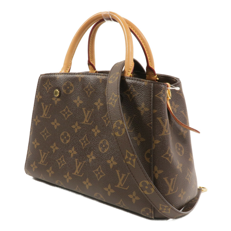 LOUIS VUITTON Monogram Montaigne BB手挽肩背兩用袋-2