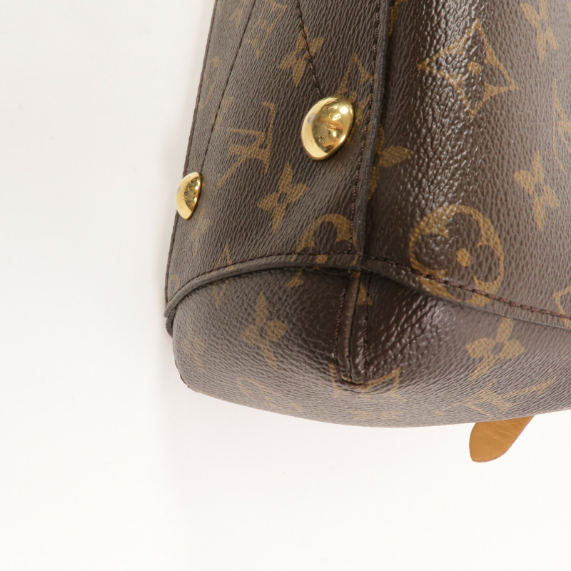 LOUIS VUITTON Monogram Montaigne BB手挽肩背兩用袋-10