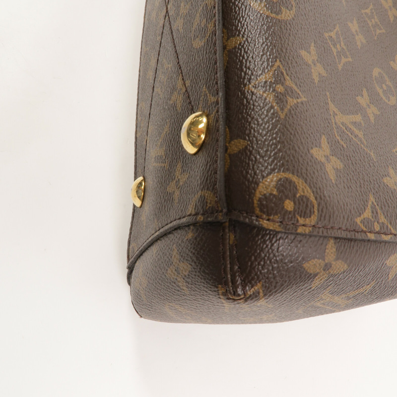 LOUIS VUITTON Monogram Montaigne BB手挽肩背兩用袋-12