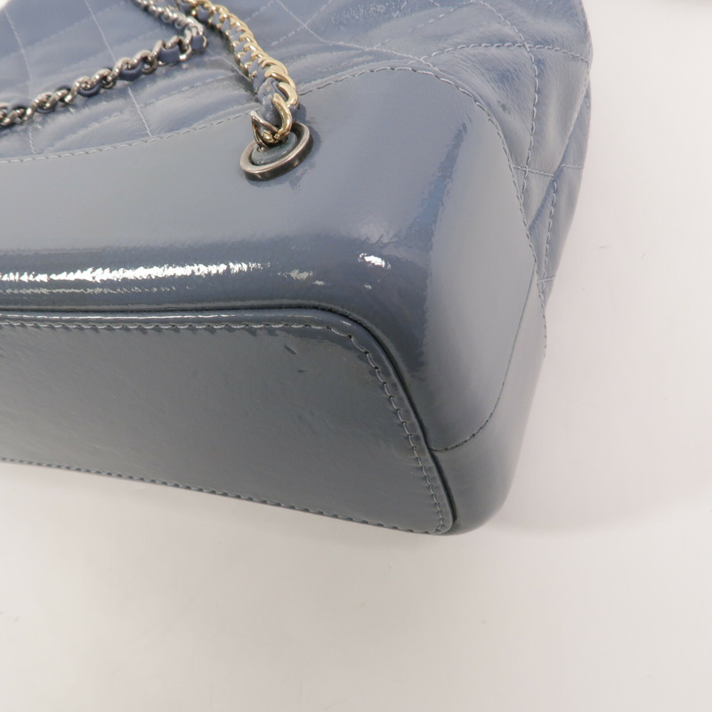 CHANEL 牛皮皮革Gabrielle Backpack鏈帶背包-13