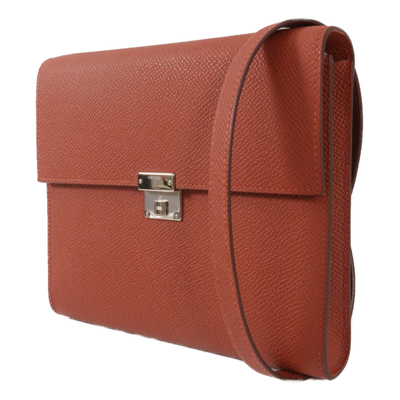 HERMES Epsom皮革Clic 16肩背袋Cuivre-2