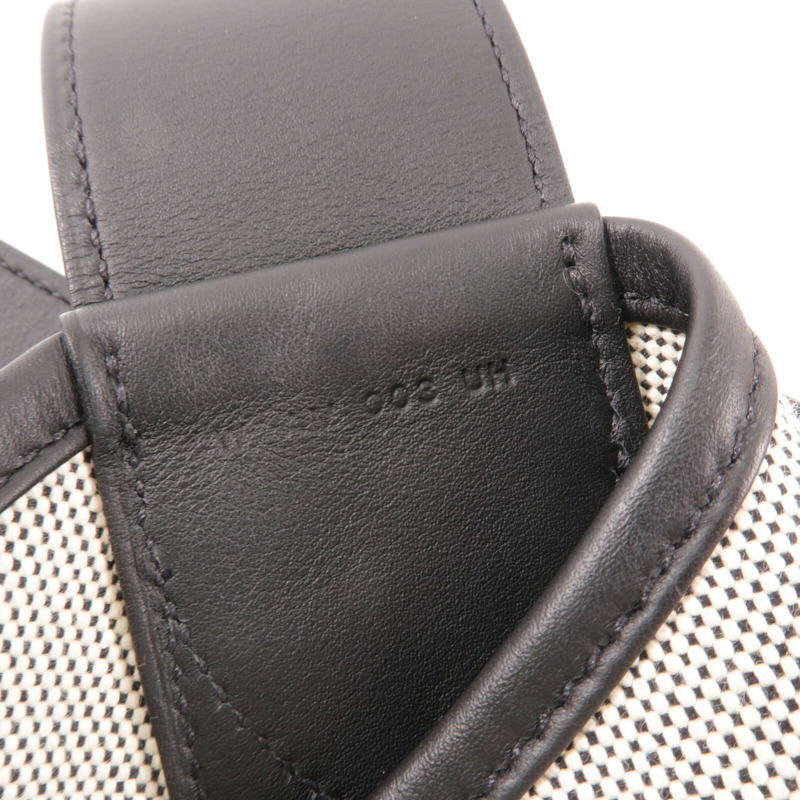 HERMES 帆布/Swift皮革Arcon Bag肩背袋Noir-6