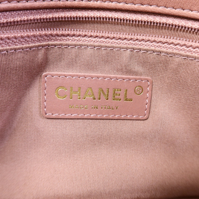 CHANEL 羊皮皮革Chain shoulder鏈帶肩背袋-5