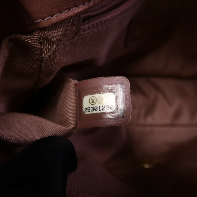 CHANEL 羊皮皮革Chain shoulder鏈帶肩背袋-7